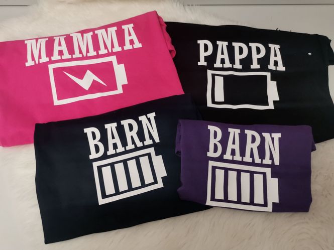 Hovedbilde Sett batteri 5 barn 
