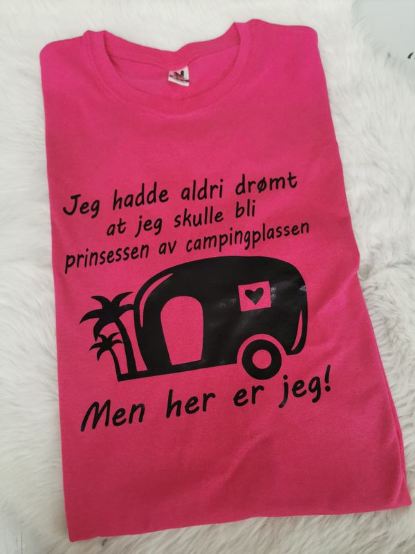 Prinsessen / prinsen av campingplassen 