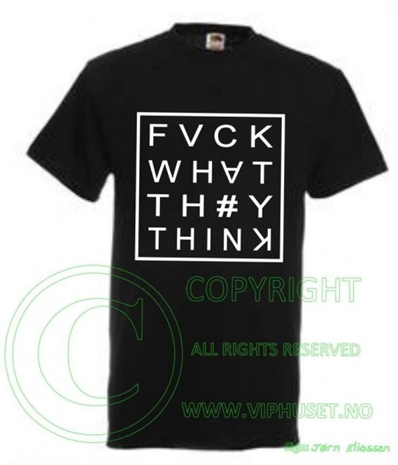Hovedbilde Fvck what they think