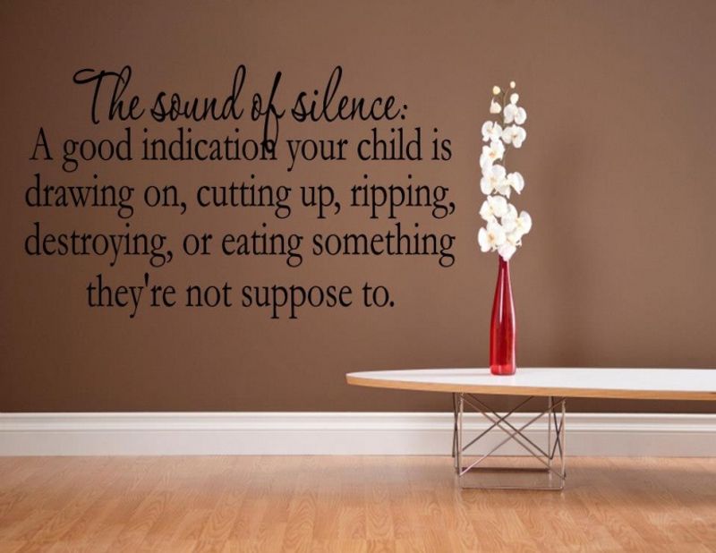 The sound of silence