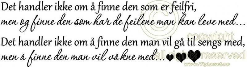 Det handler ikke om å finne