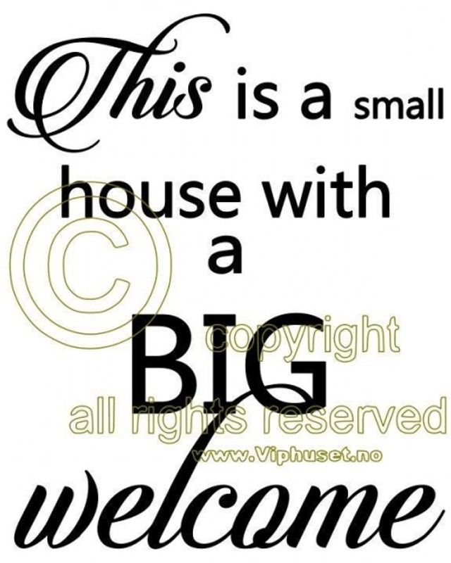 This is a small house