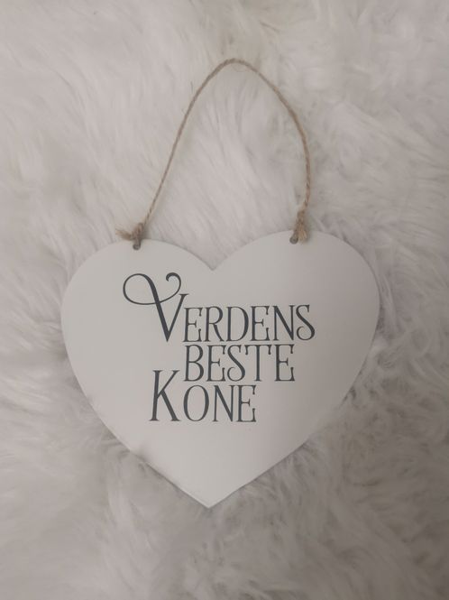 Hovedbilde Metallskilt hjerte Verdens ...