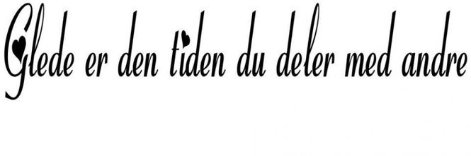 Hovedbilde Glede er den tiden