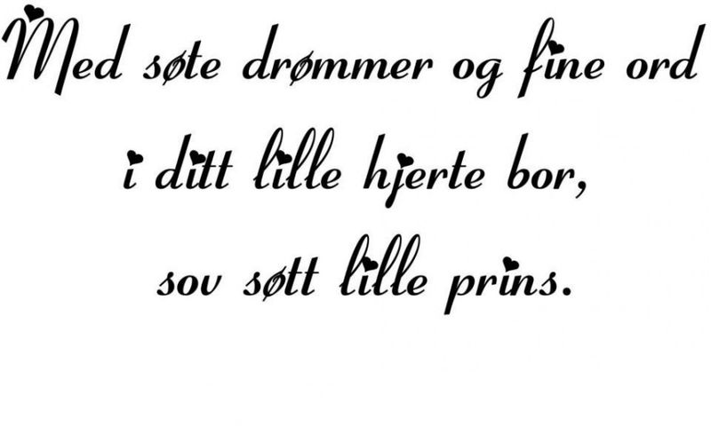 Med søte drømmer