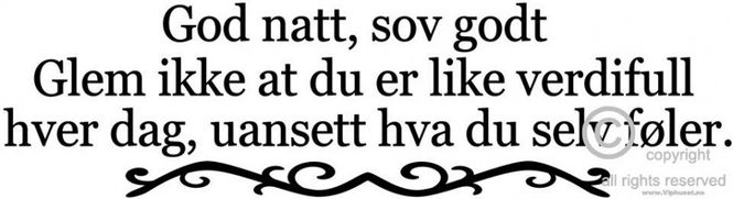 Hovedbilde God natt, sov godt 2