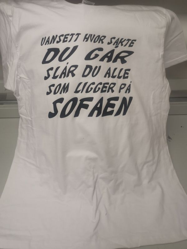 Uansett hvor sakte du går