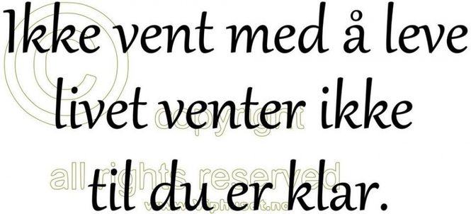 Hovedbilde Ikke vent med å leve2