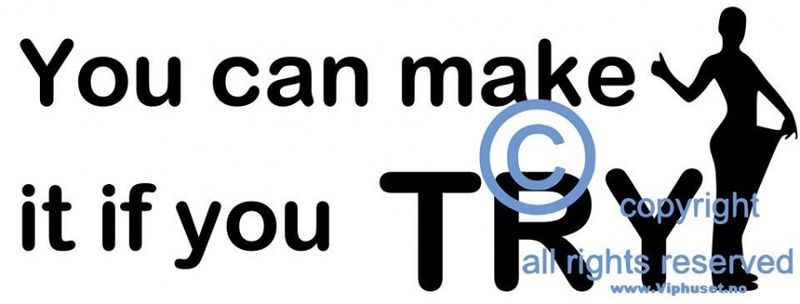 You can make it