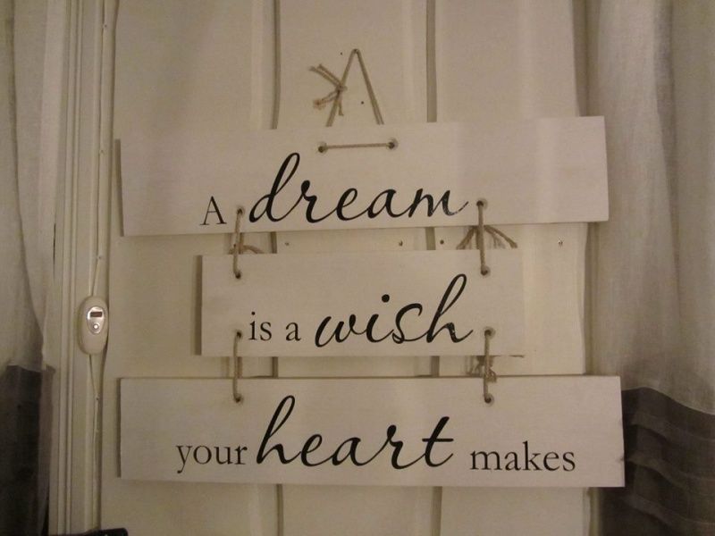 A dream is a wish
