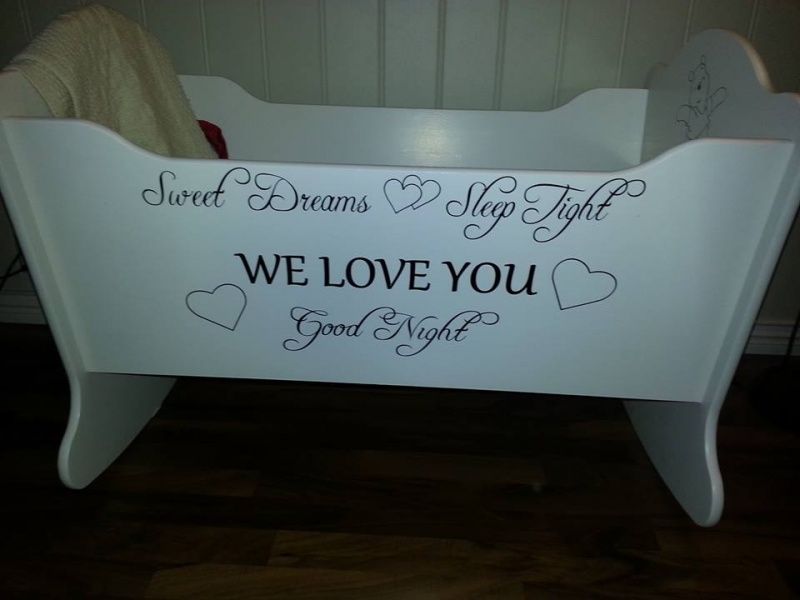 Sweet dreams we love you