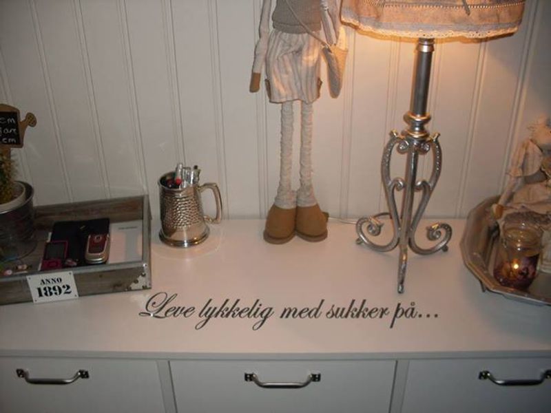 Leve lykkelig med sukker på