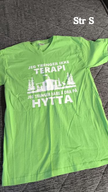 Hovedbilde Terapi hytta grønn (s)