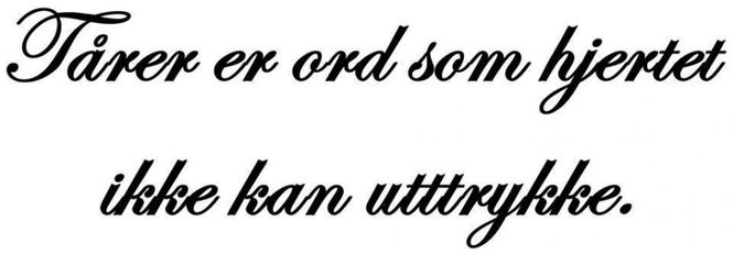 Hovedbilde Tårer er ord