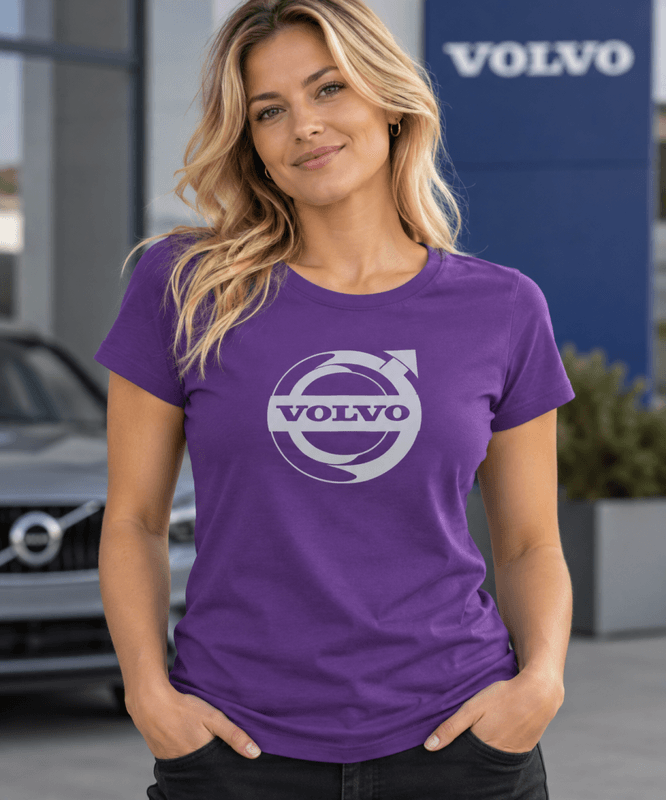 Lilla med logo Volvo lady fit (m)