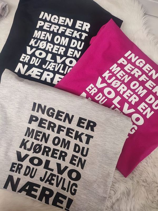 Ingen er perfekt VOLVO