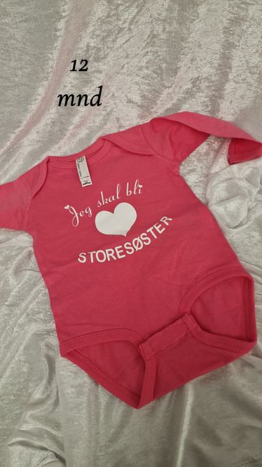 Hovedbilde Body storesøster 12 mnd