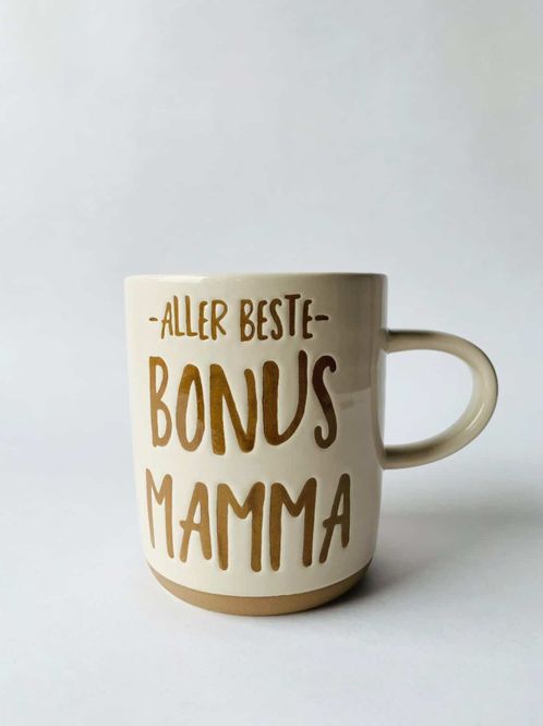 Hovedbilde Krus H 9,5 Cm «Bonus Mamma»