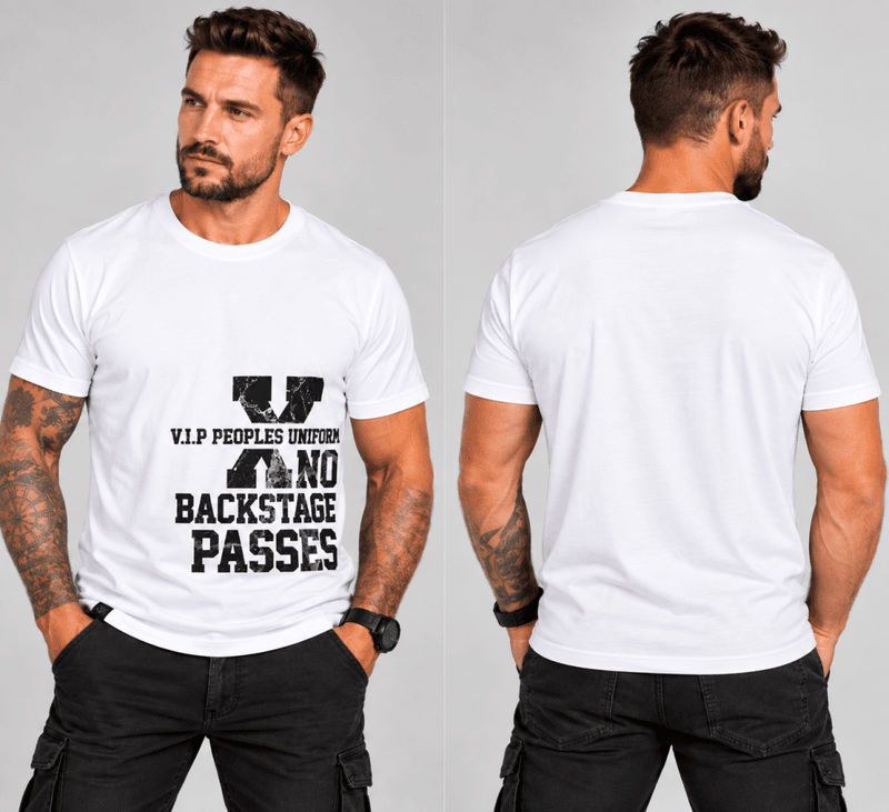 Rockey t-shirt hvit Str XXL