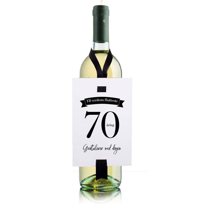 Hovedbilde 70-åring - Vinkort - 