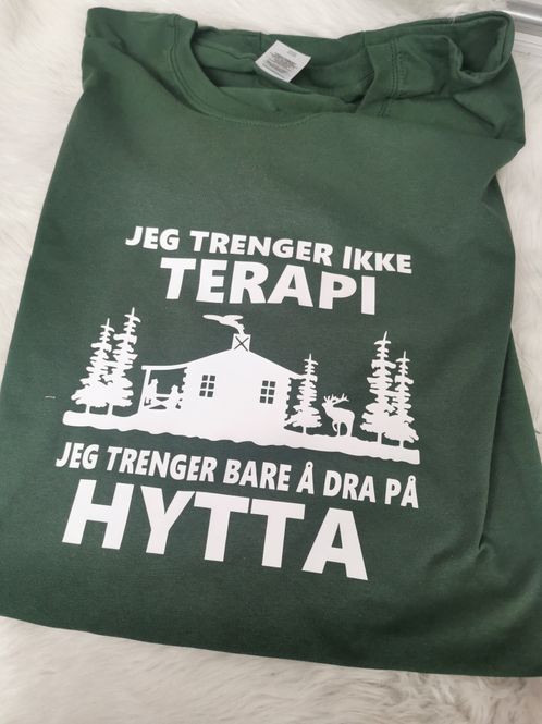Hovedbilde Jeg trenger ikke terapi HYTTA