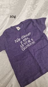 Hovedbilde Når dokker e teit tshirt  str ...