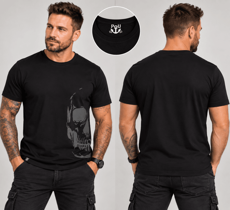 Wesley t-shirt svart Str XL